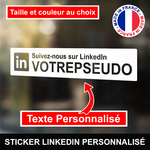 ref2linkedin-stickers-linkedin-personnalisé-autocollant-réseaux-sociaux-vitrophanie-linked-in-logo-sticker-vitrine-vitre-mur-voiture-moto