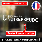 ref1twitch-stickers-twitch-personnalisé-autocollant-réseaux-sociaux-vitrophanie-twitch-logo-sticker-vitrine-vitre-mur-voiture-moto