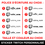 ref5twitch-stickers-twitch-personnalisé-autocollant-réseaux-sociaux-vitrophanie-twitch-logo-sticker-vitrine-vitre-mur-voiture-moto