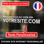 ref3siteinternet-stickers-site-internet-personnalisé-autocollant-sites-web-vitrophanie-adresse-url-sticker-vitrine-vitre-mur-voiture-moto