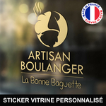 ref10boulangerievitrine-stickers-boulangerie-patisserie-vitrine-sticker-personnalisé-autocollant-boutique-pro-boulanger-patissier-artisan-toque-professionnel