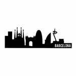 stickers-barcelone-monuments-ref3barcelone-autocollant-muraux-espagne-barcelona-spain-sticker-voyage-pays-travel-skyline-(2)