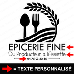 ref3epiceriefinevitrine-stickers-epicerie-vitrine-sticker-personnalisé-autocollant-boutique-produit-frais-couvert-bio-pro-professionnel-2