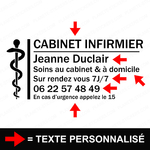 ref8infirmiervitrine-stickers-infirmier-vitrine-sticker-personnalisé-autocollant-infirmiere-pro-soins-domicile-liberal-cabinet-caducée-2