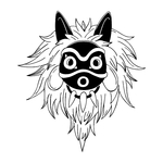 ref4mononoke-stickers-princesse-mononoké-masque-autocollant-mural-stickers-muraux-princesse-mononoké-sticker-déco-film-salon-chambre-ghibli-animé-japonais-fan-art-60m-2