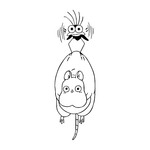 ref5chihiro-stickers-voyage-chihiro-rat-bô-et-oiseaux-autocollant-mural-stickers-muraux-chihiro-sticker-déco-film-salon-chambre-ghibli-animé-japonais-fan-art-160m-2