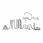 stickers-madrid-dessin-ref3madrid-autocollant-muraux-espagne-espana-spain-sticker-voyage-pays-travel-monument-skyline-(2)