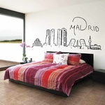 stickers-madrid-dessin-ref3madrid-autocollant-muraux-espagne-espana-spain-sticker-voyage-pays-travel-monument-skyline