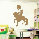 stickers-chevalier-banniere-ref13chevalier-autocollant-muraux-chevaliers-sticker-chambre-enfant-deco-knight-mural-garçon - Copie