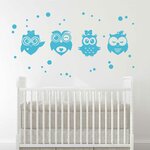 stickers-hibou-bleu-ref1hibou-autocollant-muraux-chambre-bébé-enfant-sticker-mural-chouette-hiboux-deco-salon-berceau