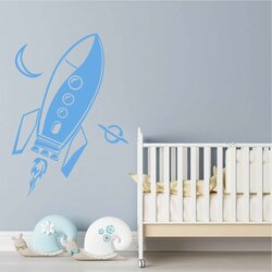Stickers Fusée avion bateau - Autocollant muraux et deco Stickers Fusée avion bateau - Autocollant muraux et deco