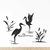 stickers-hérons-ref6oiseaux-stickers-muraux-oiseaux-autocollant-chambre-salon-deco-sticker-mural-oiseau-animaux