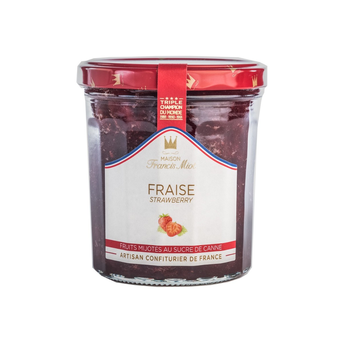 Confiture fraise Francis Miot