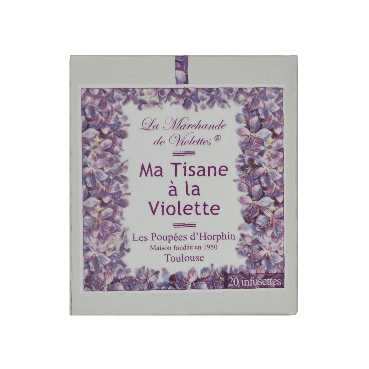 La Marchande de Violettes tisane à la violette