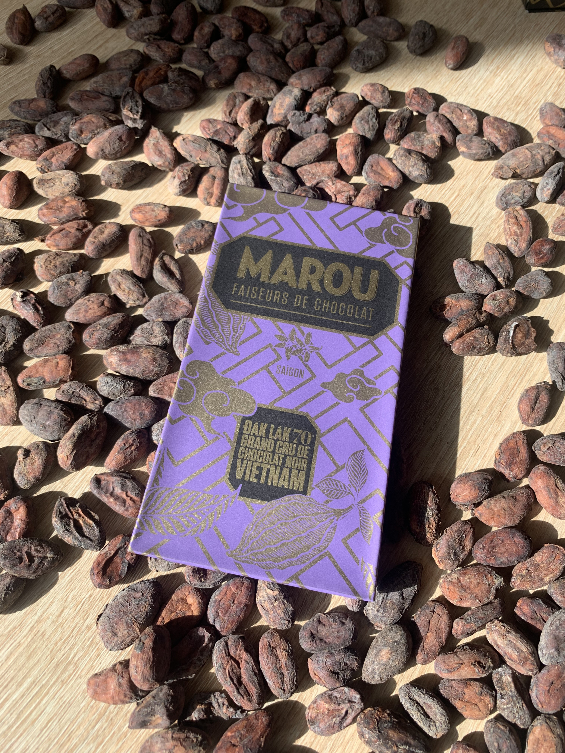 Tablette Chocolat MAROU - DAK LAK 70%