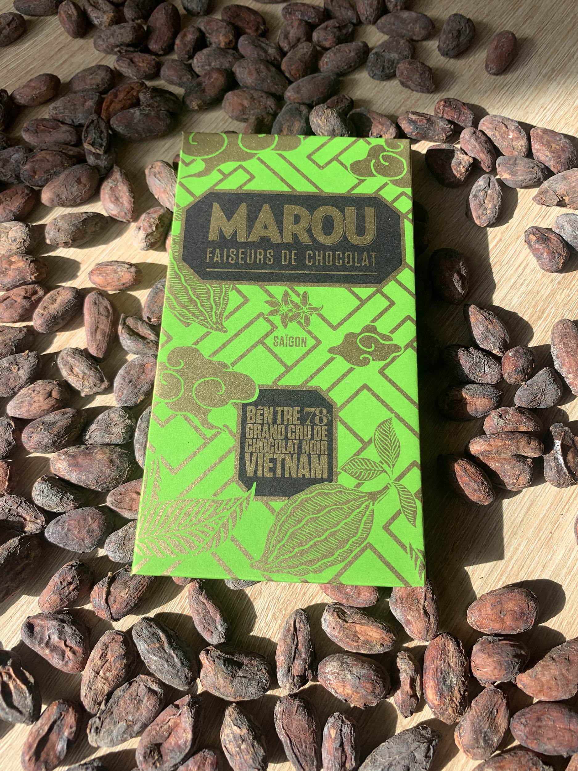 Tablette Chocolat MAROU - BEN TRE / VIETNAM Noir 78%