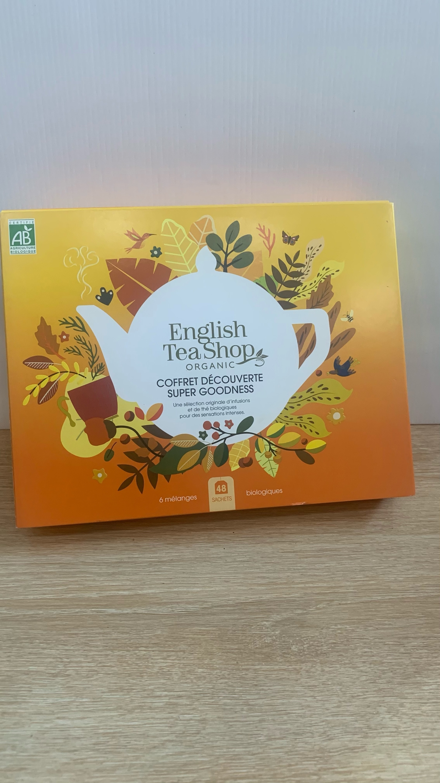 Assortiment de thés Bio 20 sachets - English Tea Shop