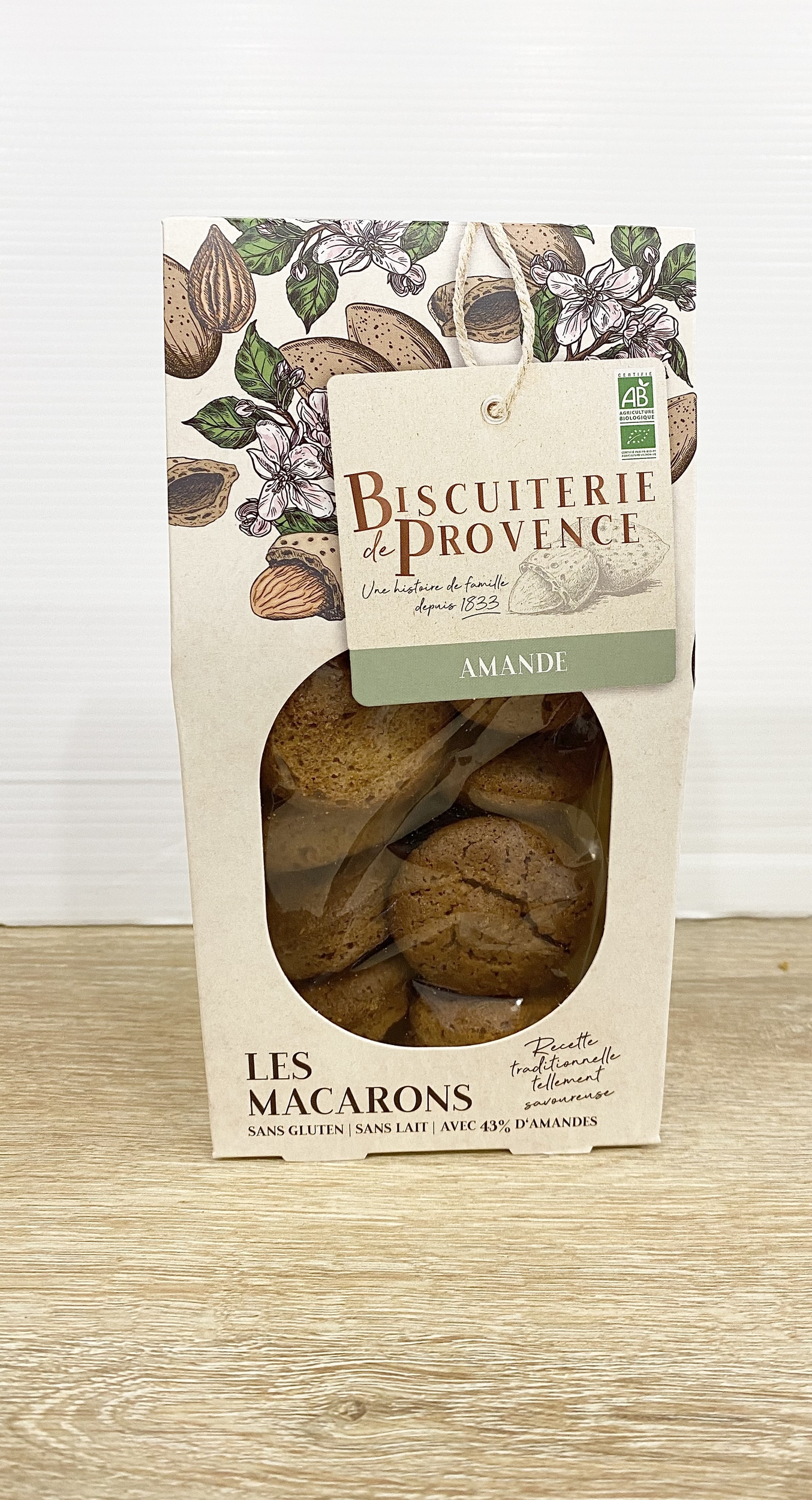 Macarons aux Amandes  SANS GLUTEN bio