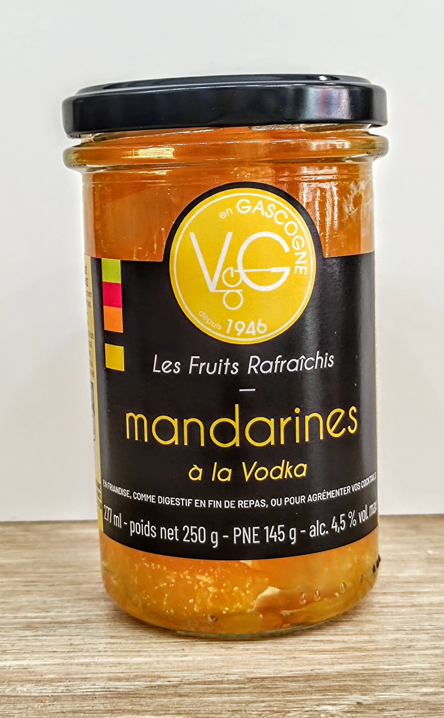 Mandarines rafraichies à la Vodka 277 ml