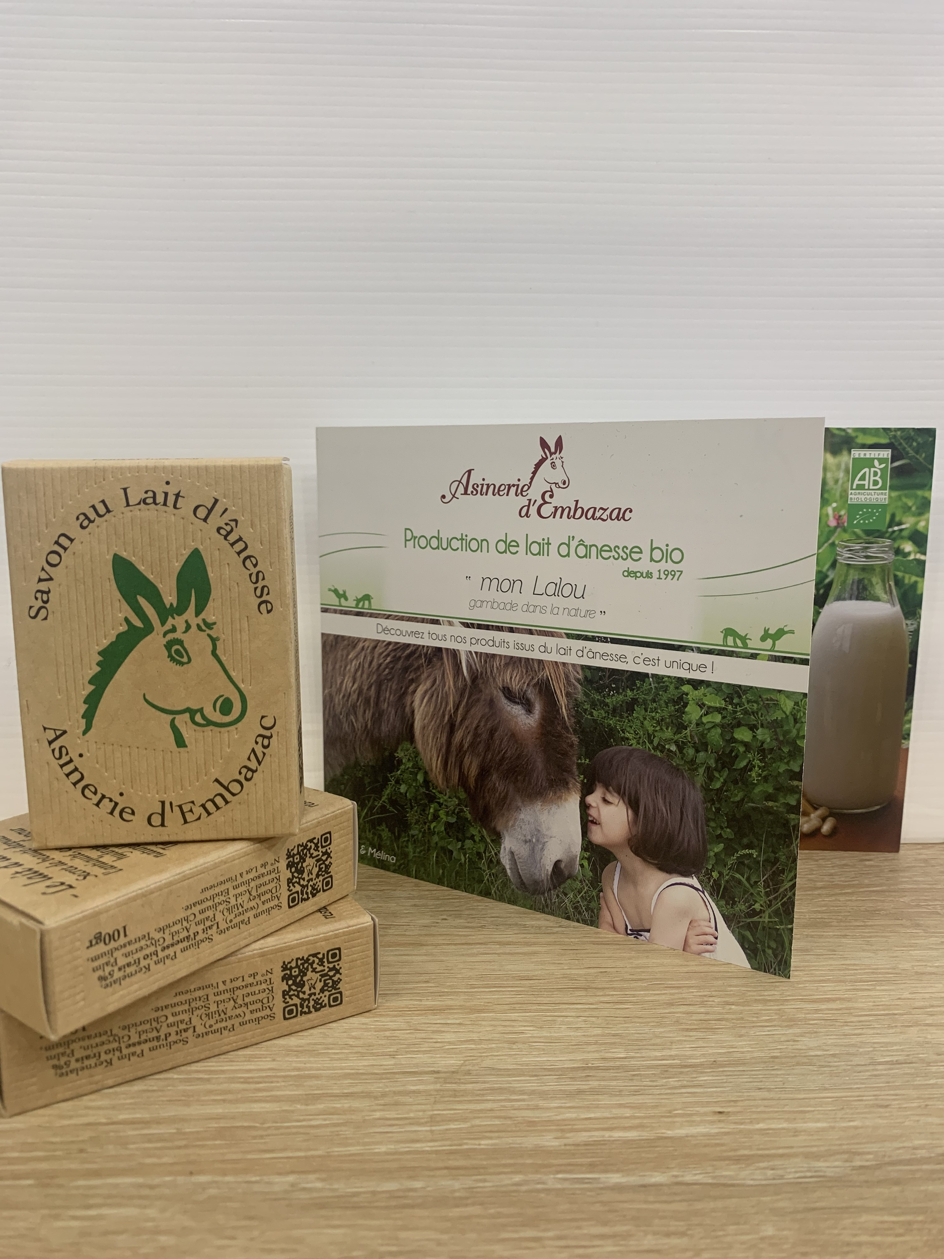 Savon huile d'amande douce - Asinerie d'embazac