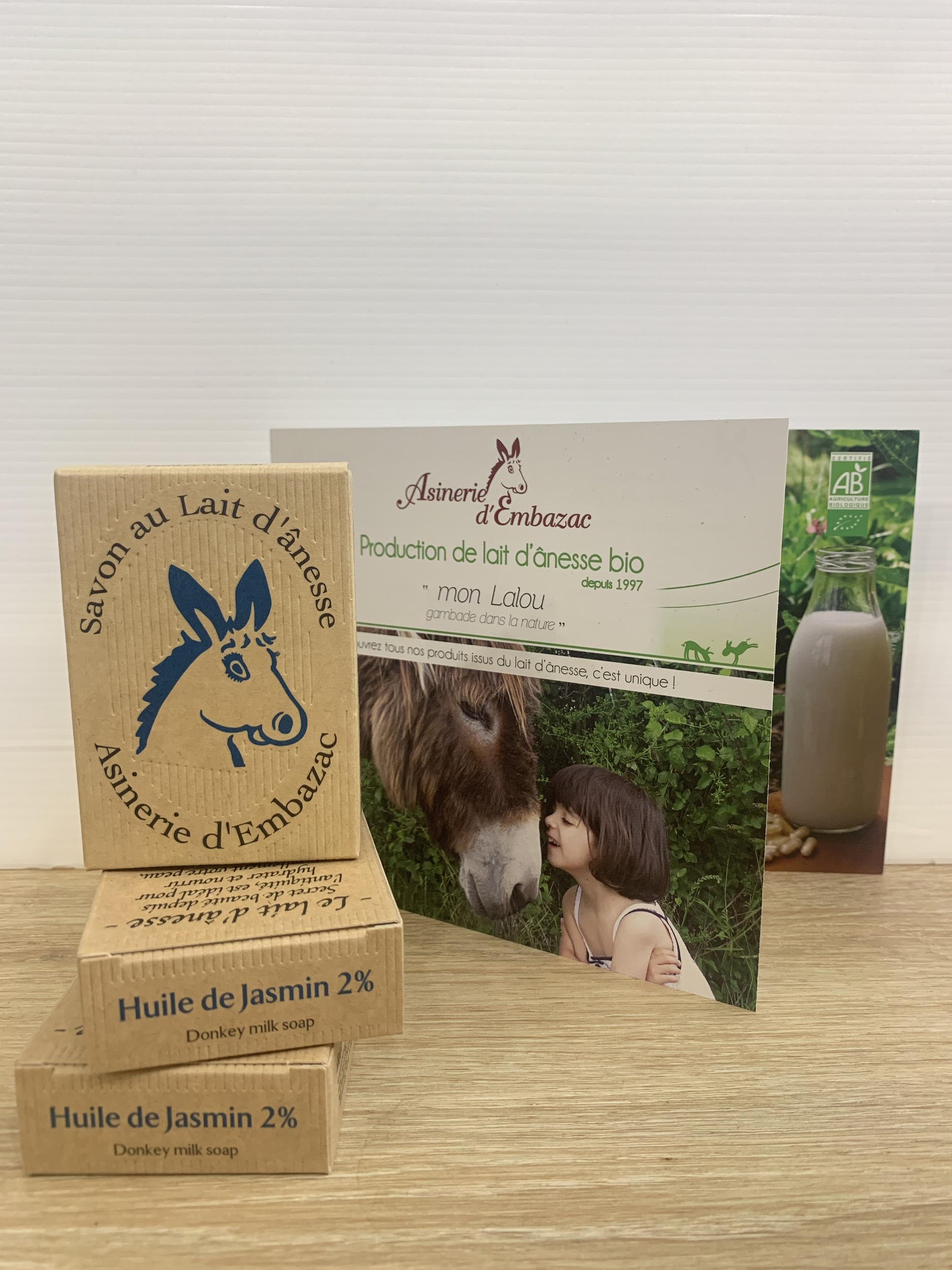 Savon huile de jasmin - Asinerie d'embazac