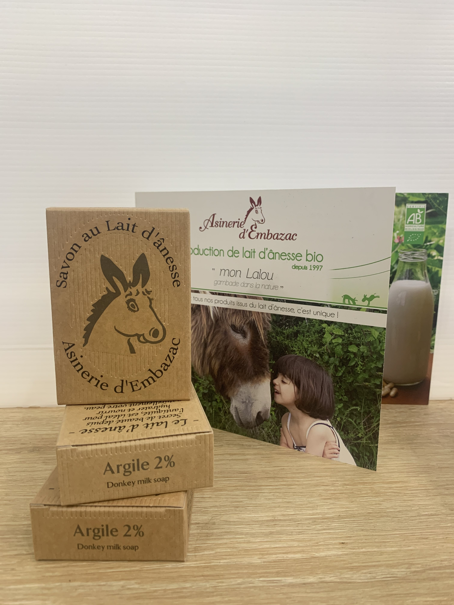 Savon argile - Asinerie d'embazac