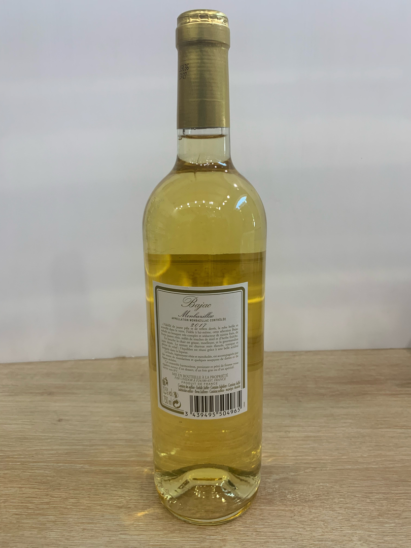 Vin Blanc Moelleux Monbazillac