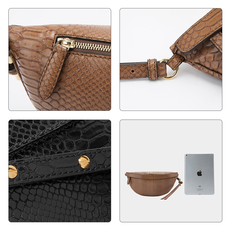 Serpentine-Waist-Bag-Women-High-Quality-Simple-Snake-Pattern-Soft-Tassels-Chest-Bag-Belt-Ladies-Casual