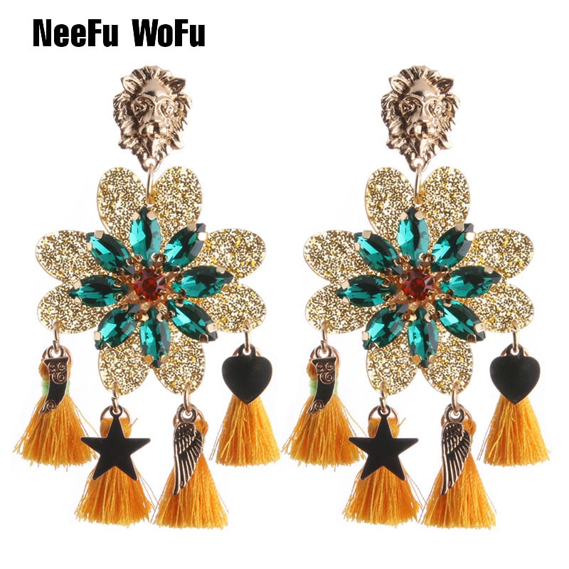 NeeFu-WoFu-nouveau-boucles-d-oreilles-goutte-r-sine-boucle-d-oreille-gland-grande-boucle-d