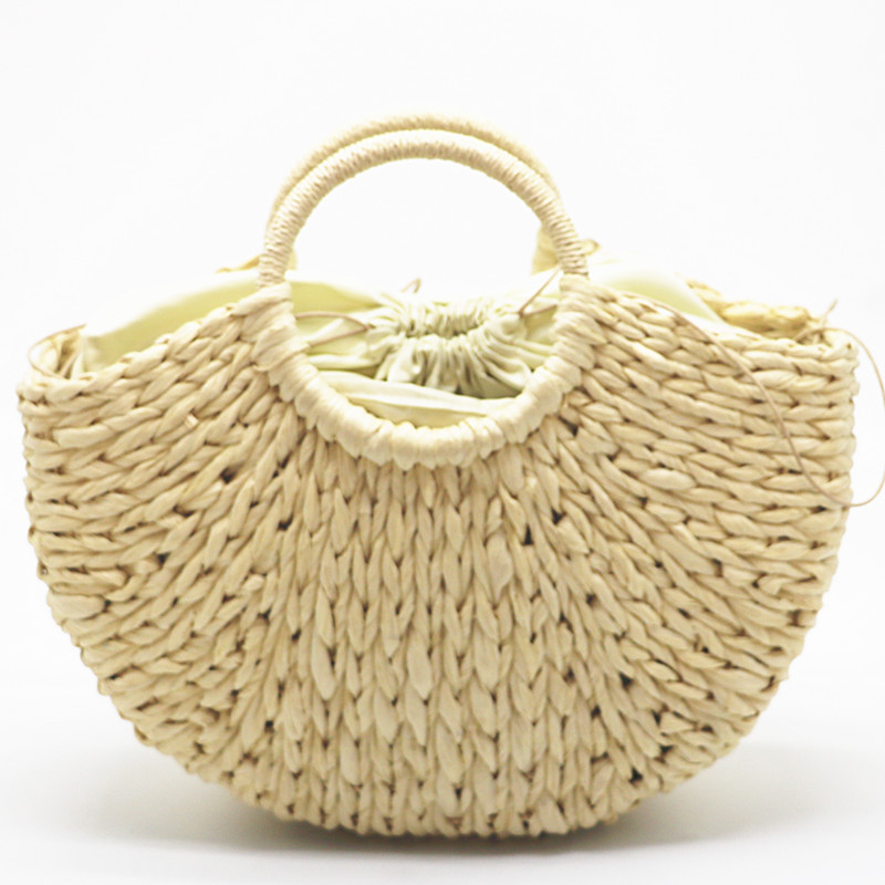 Main-Sac-De-Plage-De-Paille-Rond-Totes-Sac-Grand-Seau-D-t-Sacs-Femmes-Naturel