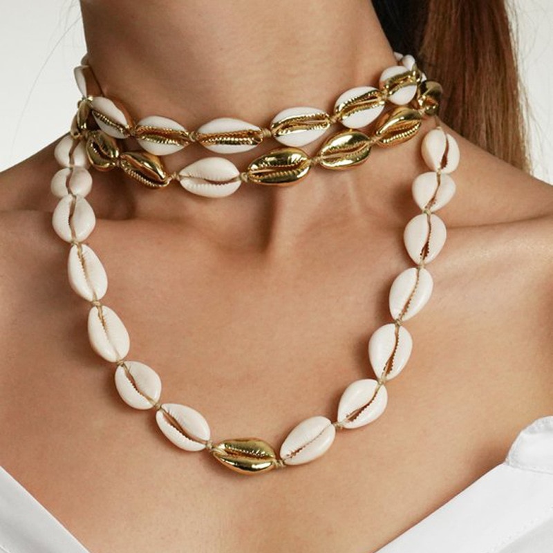 2019-Puka-Natural-gold-cowrie-Shell-necklace-women-best-friend-cowry-seashell-necklace-bijoux-collier-femme