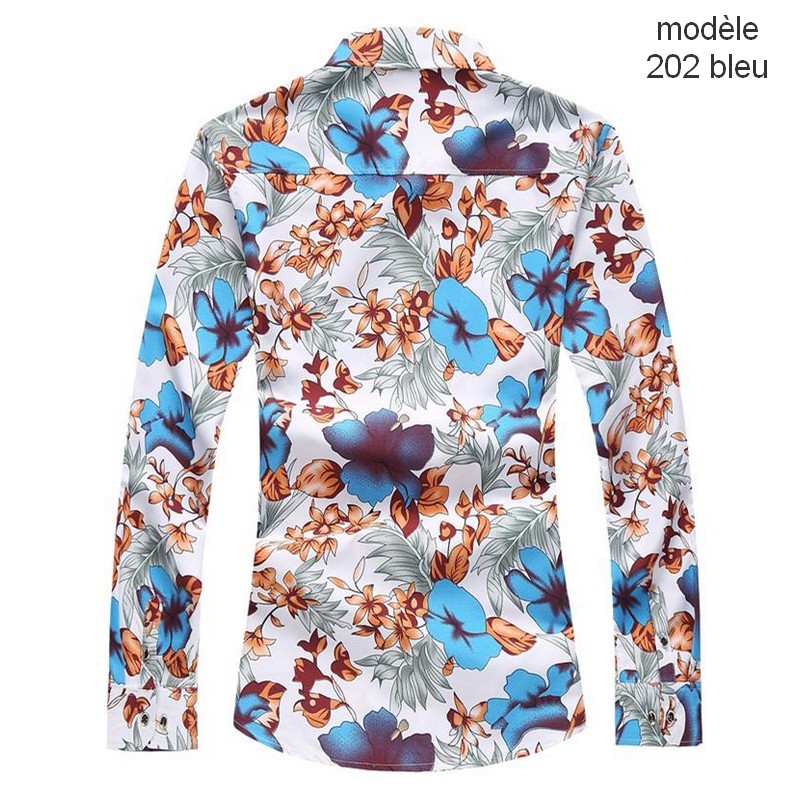 APTRO Chemise Hawaïenne Boutonnée à Manches Courtes Pour Homme, Chemise