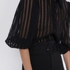 Fandy-Lokar-Striped-Buttons-Blouses-Women-Fashion-Lapel-Transparent-Shirts-Women-Elegant-Long-Sleeve-Tops-Female