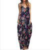 Imprim-Floral-L-che-Boho-Boh-me-Plage-Robe-Femmes-Sexy-Sangle-v-cou-R-tro