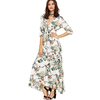 2018-Nouvelles-Femmes-De-Mode-Maxi-Robe-Manches-Courtes-Long-Summer-Imprim-floral-Robes-Casual-Dames