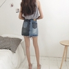 bgteever-hit-color-zipper-denim-skirts-summer-fringe-irregular-mini-skirt-women-high-waisted-vintage-pecil