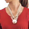 Grand-Imitation-Perle-Pendentif-Colliers-Pour-Femmes-pais-Corde-R-glable-D-claration-Sautoirs-Colliers-Bijoux