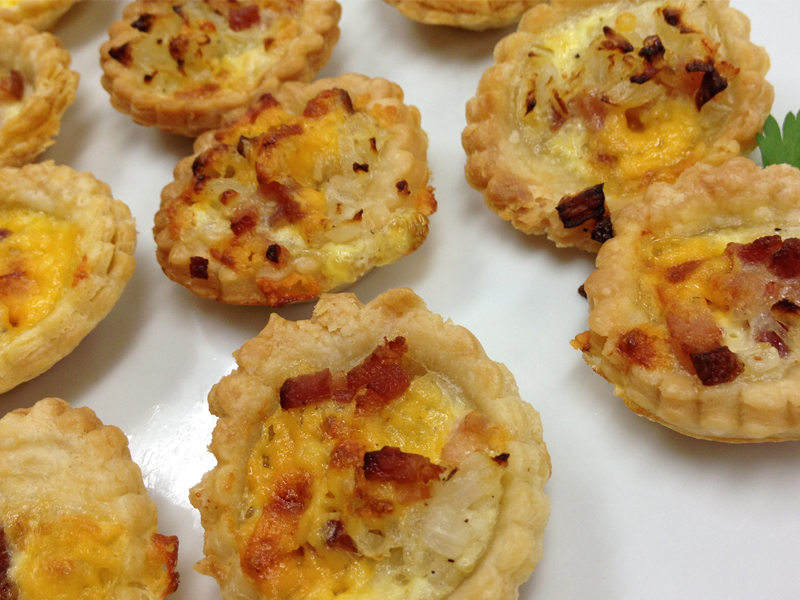 Idée recette - Mini-quiches Lorraines