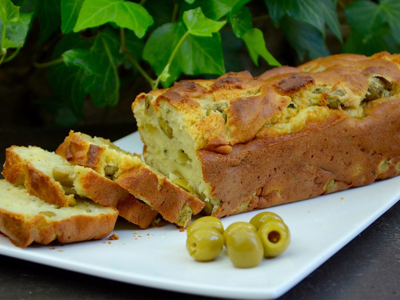 Idée recette - Cake aux olives