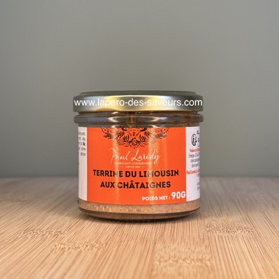 Terrine du Limousin aux châtaignes - 90 ou 180g