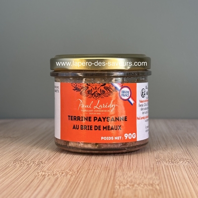 Terrine paysanne au Brie de Meaux - 90 ou 180g