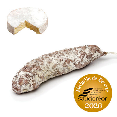 Saucisson sec au Camembert