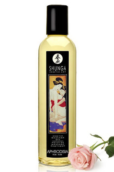 Huile de massage SHUNGA APHRODISIA roses -240ML