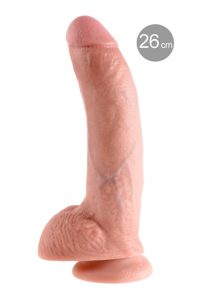 Gode ventouse KING COCK 9P