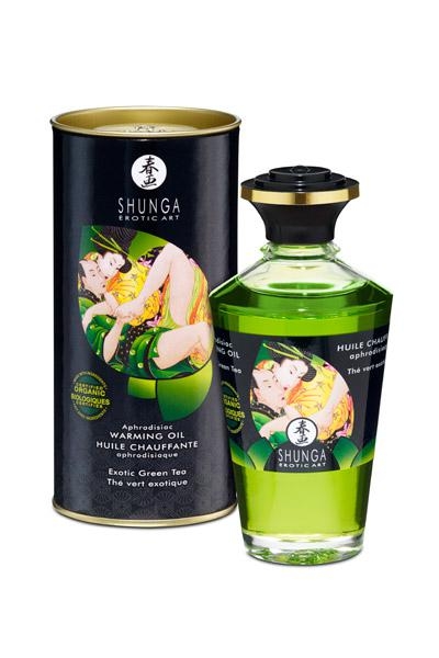 huile-de-massage-shunga-chauffante-the-vert-bio
