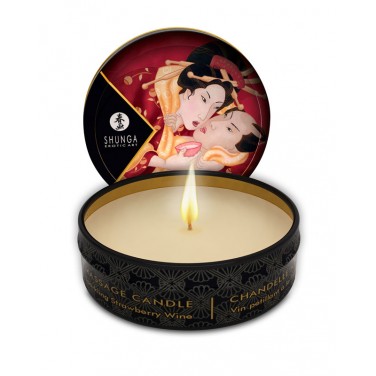 bougie-de-massage shunga-30-ml-fraise