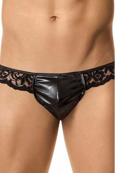 String jock-strap et dentelle Paris Hollywood MP063