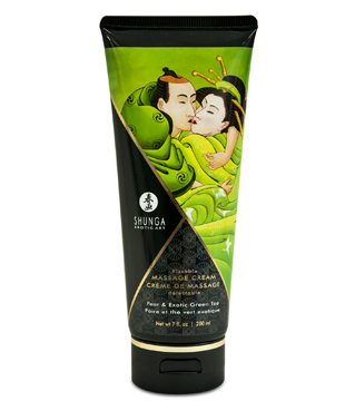 Crème de massage poire et thé vert BIO SHUNGA 200 ML