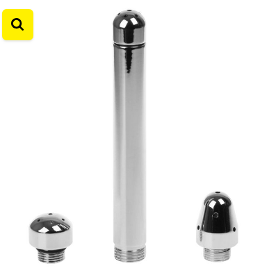 Embout anal aluminium douche 3 buses