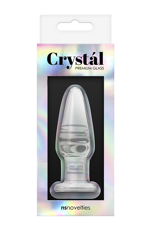 plug anal en verre 7 cm-2